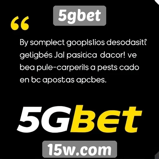 Feedback dos usuários sobre a 5gbet